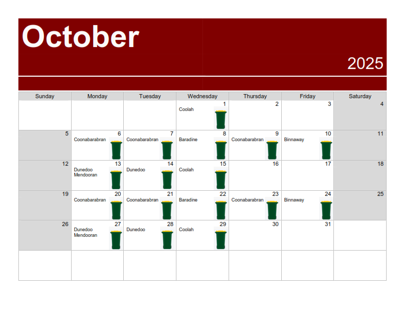 October 2025 Recycling Calendar.png