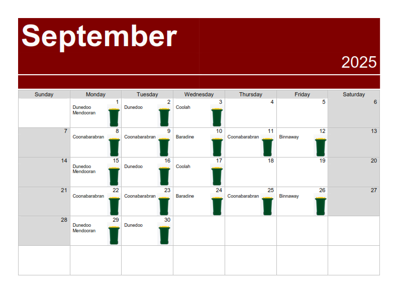 September 2025 Recycling Calendar.png